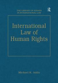 Cover image: International Law of Human Rights 1st edition 9780754621584