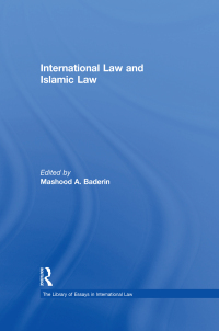 Cover image: International Law and Islamic Law 1st edition 9780754627159