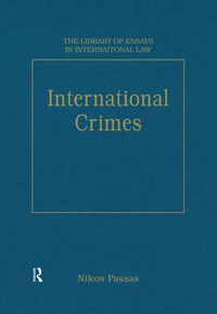 Cover image: International Crimes 1st edition 9780754622406