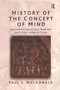 صورة الغلاف: History of the Concept of Mind 1st edition 9780754613657