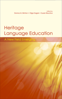صورة الغلاف: Heritage Language Education 1st edition 9780415995887
