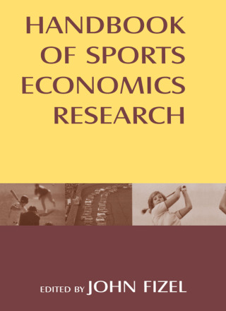 表紙画像: Handbook of Sports Economics Research 1st edition 9780765615947