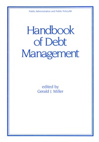 Cover image: Handbook of Debt Management 1st edition 9780824793883