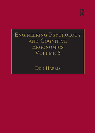 表紙画像: Engineering Psychology and Cognitive Ergonomics 1st edition 9781138263765