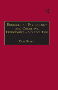 صورة الغلاف: Engineering Psychology and Cognitive Ergonomics 1st edition 9781138256071