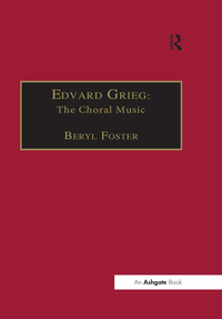 Imagen de portada: Edvard Grieg 1st edition 9781840142716