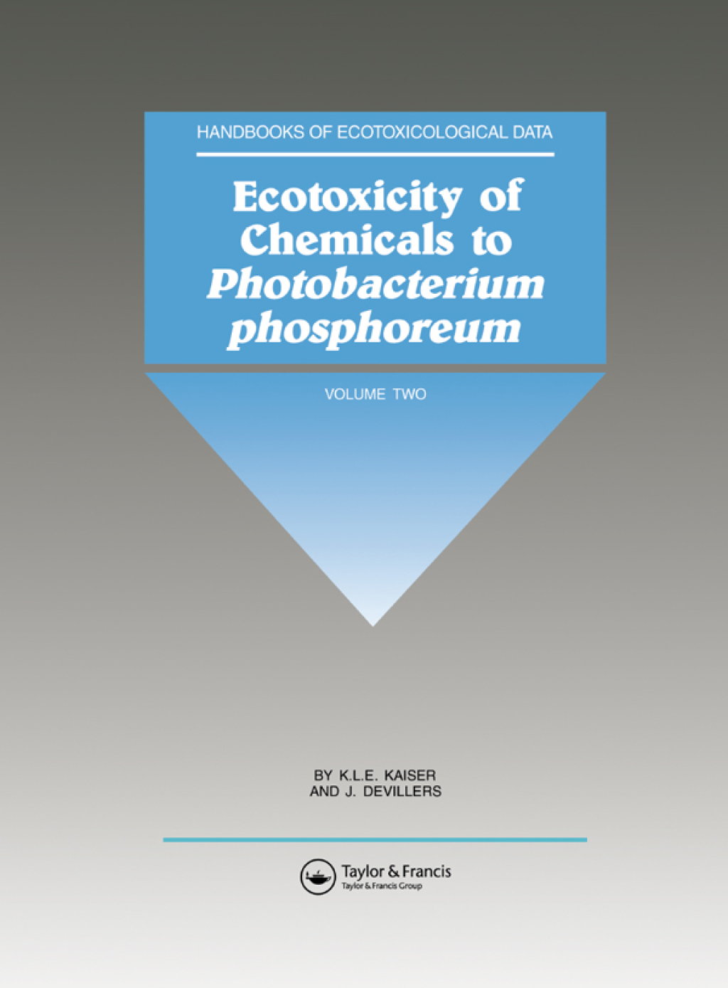 Ecotoxicity of Chemicals to Photobacterium Phosphoreum 1st Edition
