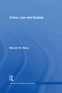 表紙画像: Crime, Law and Society 1st edition 9781409466215