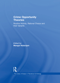 صورة الغلاف: Crime Opportunity Theories 1st edition 9780754629702