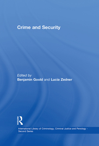 Cover image: Crime and Security 1st edition 9780754626008