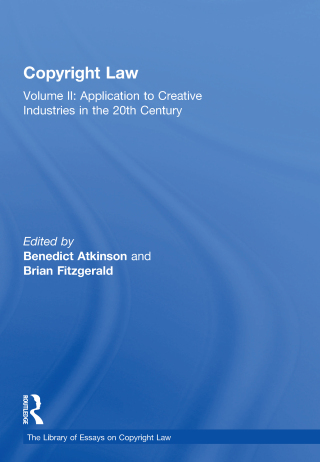 Imagen de portada: Copyright Law 1st edition 9780754628408
