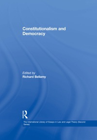 Imagen de portada: Constitutionalism and Democracy 1st edition 9780754624684