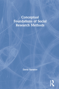 Cover image: Conceptual Foundations of Social Research Methods 1st edition 9781594510700