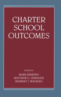 Cover image: Charter School Outcomes 1st edition 9780805862218