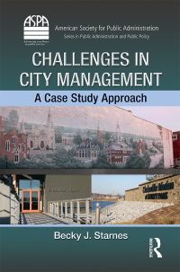Imagen de portada: Challenges in City Management 1st edition 9781439884362