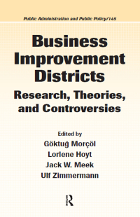 Titelbild: Business Improvement Districts 1st edition 9781420045765