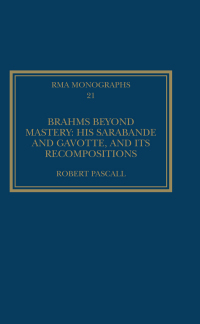 Cover image: Brahms Beyond Mastery 1st edition 9781409465577