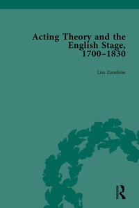 Imagen de portada: Acting Theory and the English Stage, 1700-1830 Volume 3 1st edition 9781138750029