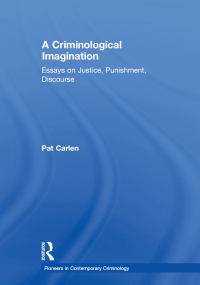 Omslagafbeelding: A Criminological Imagination 1st edition 9781138378605