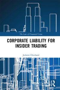 Imagen de portada: Corporate Liability for Insider Trading 1st edition 9781138299023