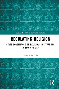 صورة الغلاف: Regulating Religion 1st edition 9780367726966