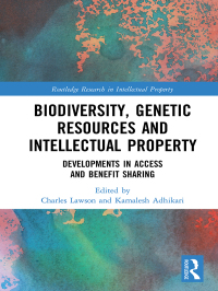 Omslagafbeelding: Biodiversity, Genetic Resources and Intellectual Property 1st edition 9781138298620