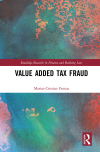 Titelbild: Value Added Tax Fraud 1st edition 9781138298293