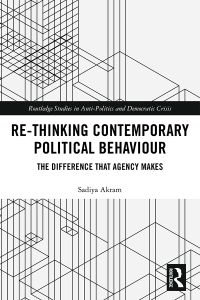 Imagen de portada: Re-thinking Contemporary Political Behaviour 1st edition 9781138297609