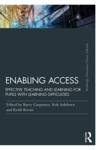 Omslagafbeelding: Enabling Access 3rd edition 9781138297159