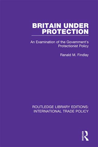 Cover image: Britain Under Protection 1st edition 9781138297050