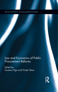 Imagen de portada: Law and Economics of Public Procurement Reforms 1st edition 9780367594312
