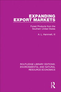 Cover image: Expanding Export Markets 1st edition 9781138295247