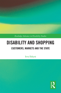 صورة الغلاف: Disability and Shopping 1st edition 9780367663001
