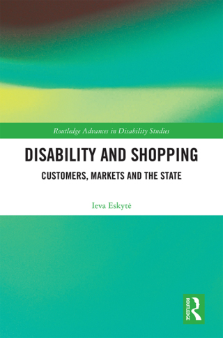 Cover image: Disability and Shopping 1st edition 9780367663001