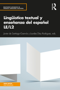 Cover image: Lingüística textual y enseñanza del español LE/L2 1st edition 9781138105355