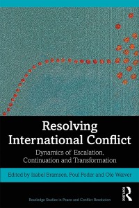 صورة الغلاف: Resolving International Conflict 1st edition 9781138104860