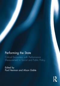 Cover image: Performing the State 1st edition 9780367891091