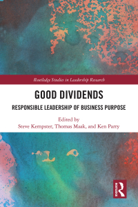 Cover image: Good Dividends 1st edition 9780367474065