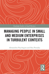 Imagen de portada: Managing People in Small and Medium Enterprises in Turbulent Contexts 1st edition 9780367786915