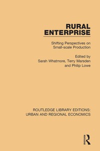 Cover image: Rural Enterprise 1st edition 9781138102545