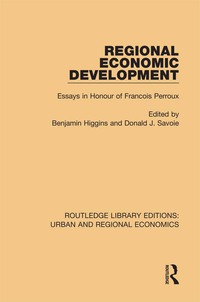 Imagen de portada: Regional Economic Development 1st edition 9781138101975
