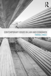 表紙画像: Contemporary Issues in Law and Economics 1st edition 9781138099760