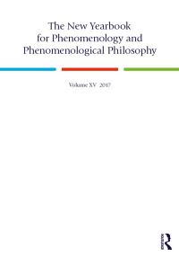 صورة الغلاف: The New Yearbook for Phenomenology and Phenomenological Philosophy 1st edition 9781032570143