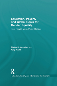 表紙画像: Education, Poverty and Global Goals for Gender Equality 1st edition 9780415823449