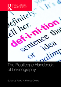 Omslagafbeelding: The Routledge Handbook of Lexicography 1st edition 9781032096261