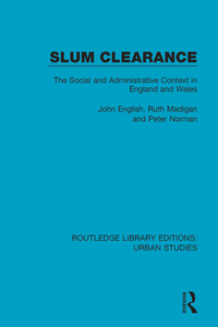 Cover image: Slum Clearance 1st edition 9781138057500