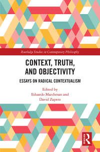 Cover image: Context, Truth and Objectivity 1st edition 9781032094830
