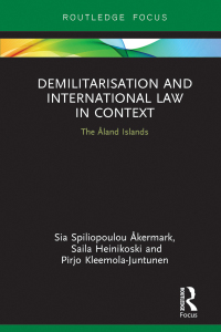 Cover image: Demilitarization and International Law in Context 1st edition 9781138093300