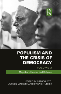 Cover image: Populism and the Crisis of Democracy 1st edition 9781138091382