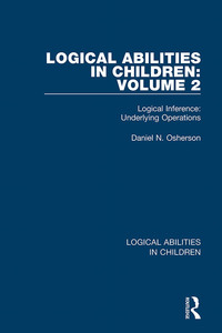 Cover image: Logical Abilities in Children: Volume 2 1st edition 9781138087743